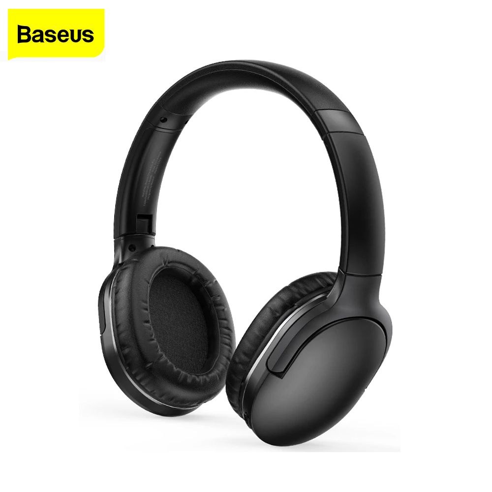 Baseus, Encok D02 Pro, Foldable, Wireless Bluetooth 5.0 Headphones with Mic -