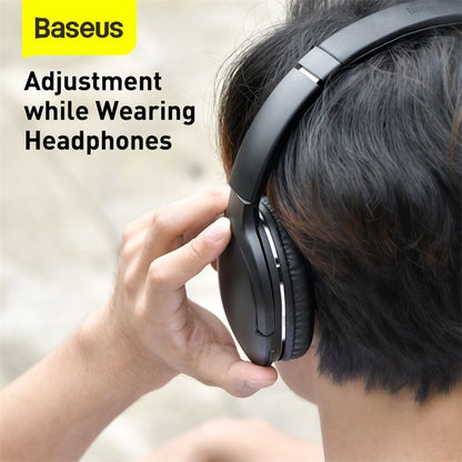 Baseus, Encok D02 Pro, Foldable, Wireless Bluetooth 5.0 Headphones with Mic -