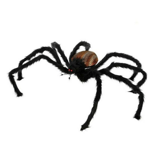 Halloween Decorations XXL Spider Black (3 Units)