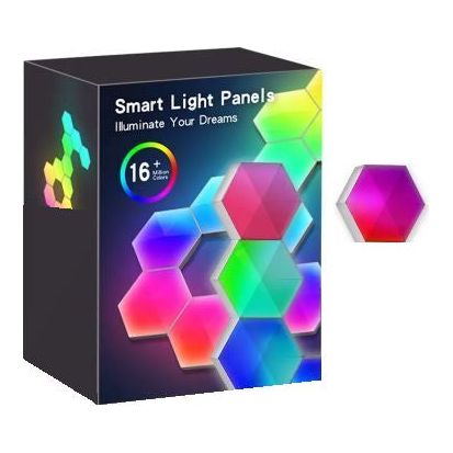 Dreamlights, RGBIC, Hexagon, LED Wall Tile Replacement / Add-on - 1 Piece