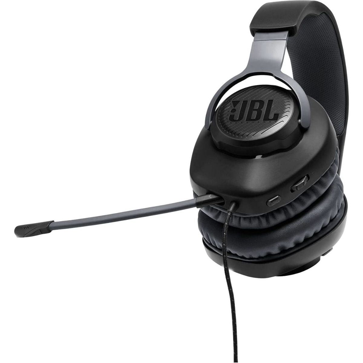 JBL Quantum 100, Gaming-Wired Over-ear Headset, Black