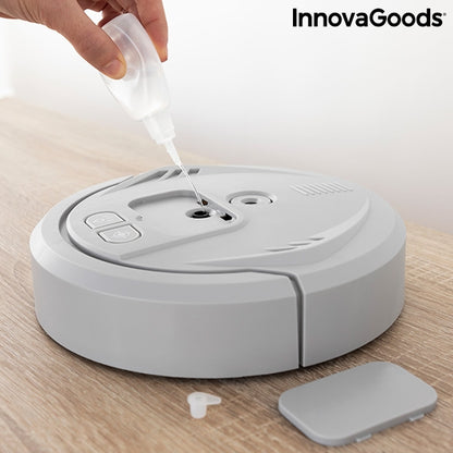 4-in-1 rechargeable robot mop with uv disinfection and humidifier - air freshener klinbot