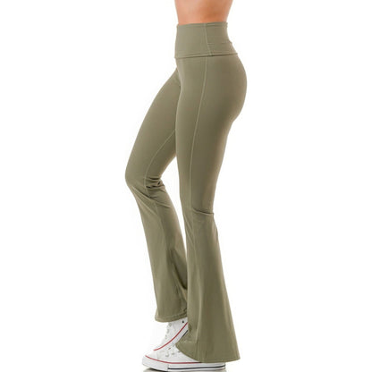 Super High Waist Premium Yoga Flare Pants