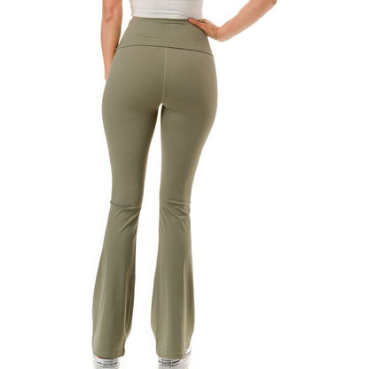 Super High Waist Premium Yoga Flare Pants