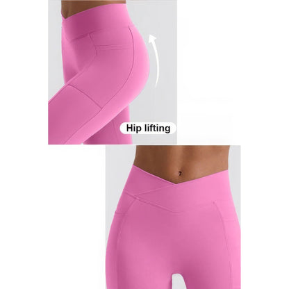 Premium Cross Waist Band Yoga Pants