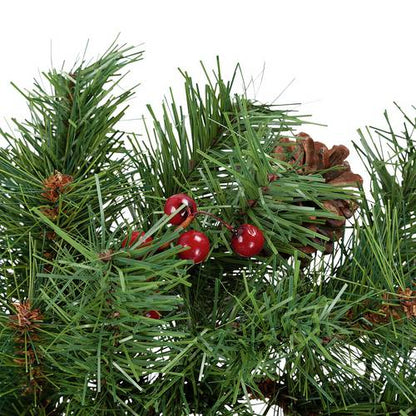 Habitat Berry and Pine Cone Christmas Wreath