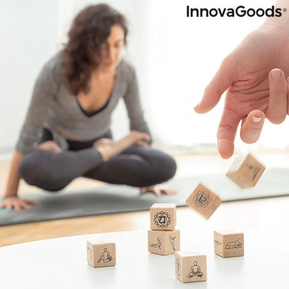 Yoga dice game anandice innovagoods 7 pieces